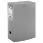Короб архивный (330х245 мм), 100 мм, пластик, разборный, до 900 листов, серый, 0,9 мм, BRAUBERG "Energy", 236855 - Короба и архивные системы пластиковые