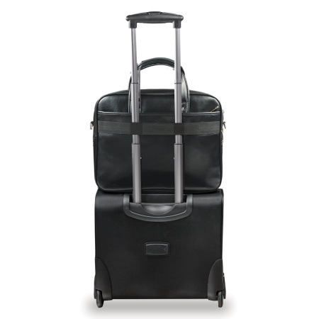 Сумка-портфель BRAUBERG с отделением для ноутбука 15-16", "Dandy", 2 отделения, экокожа, 41х31х15 см, 240511 - Сумки деловые с отделением для ноутбука и планшета