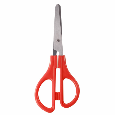 Ножницы ПИФАГОР, 145 мм, ассиметричные ручки, картонная упаковка с подвесом, 236985 - Ножницы детские