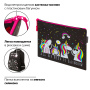 Папка для тетрадей A5 BRAUBERG, мягкий, водонепроницаемая молния, "Unicorns", 25х20 см, 229259 - Папки для тетрадей и уроков труда