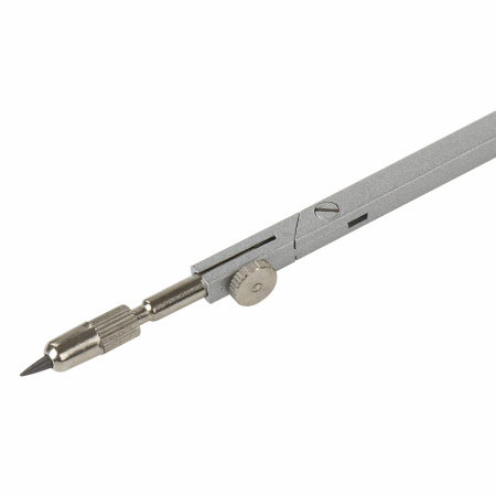 Готовальня BRAUBERG "Architect", 2 предмета: циркуль 140 мм со сгибаемой ножкой, точилка, пенал с подвесом, 210322 - Циркули и готовальни