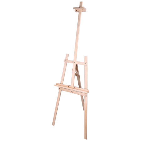 Мольберт напольный из сосны Лира, 170х55х70 см, высота холста до 107 см, BRAUBERG ART CLASSIC, 192260 - Мольберты