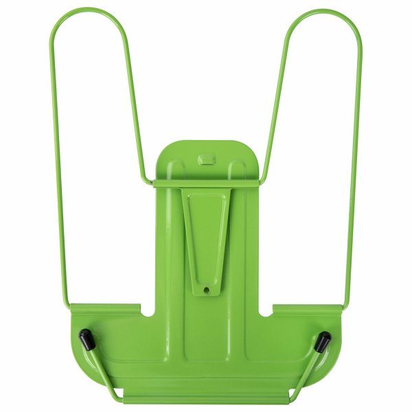 Подставка для книг и учебников BRAUBERG LINE+, металлическая, зеленая, европодвес, 238072 - Подставки для книг