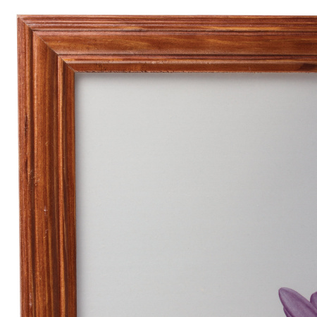 Рамка премиум 70х100 см, дерево, багет 26 мм, "Linda", орех, 0065-70-0006 - Рамки для дипломов, сертификатов, грамот, фотографий