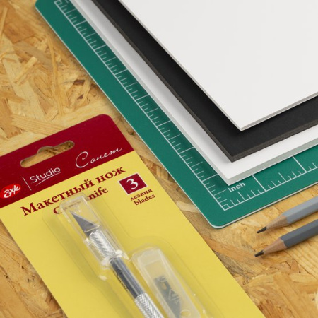 Набор пенокартона "Сонет" черный, А3, толщина 0,5 см, 5 штук - Пенокартон