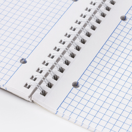 Тетрадь А4, 96 л., BRAUBERG, гребень, клетка, обложка картон, "CONTRACT", 400529 - Тетради формата А4