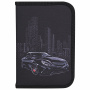 Пенал BRAUBERG, 1 отделение, 1 откидная планка, полиэстер, 21х14 см, "Night Car", 271522 - Пеналы каркасные