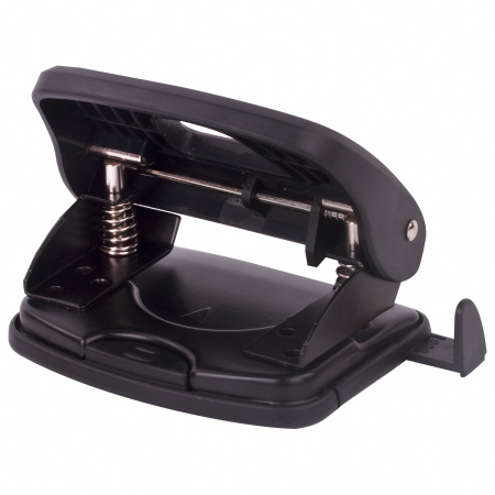 Дырокол BRAUBERG "SX-20", до 20 листов, черный, 229694 - Дыроколы настольные