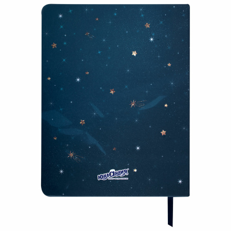 Дневник 1-11 класс 48 л., кожзам (твердая), печать, глиттер, ЮНЛАНДИЯ, "Space Avo", 106201 - Дневники универсальные
