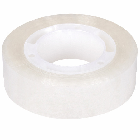 Клейкие ленты 12 мм х 33 м канцелярские STAFF CLASSIC, КОМПЛЕКТ 4 шт., прозрачные, 221260 - Клейкие ленты канцелярские