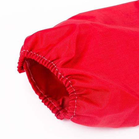 Фартук-накидка с рукавами для труда и занятий творчеством ЮНЛАНДИЯ, 50х65 см, Красный, 228354 - Аксессуары для рисования