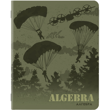 Тетради предметные, КОМПЛЕКТ 10 ПРЕДМЕТОВ, MILITARY, 48 листов, SoftTouch, 70г/м, BRAUBERG, 404032 - Тетради предметные