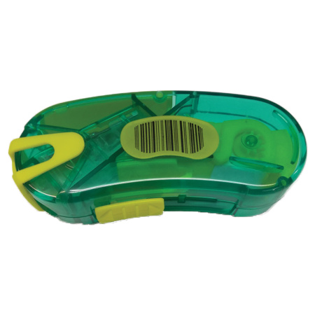 Точилка FACTIS Magic Bean (Испания), с контейнером и стирательной резинкой, 65x30x20 мм, ассорти, F4715215 - Точилки ручные