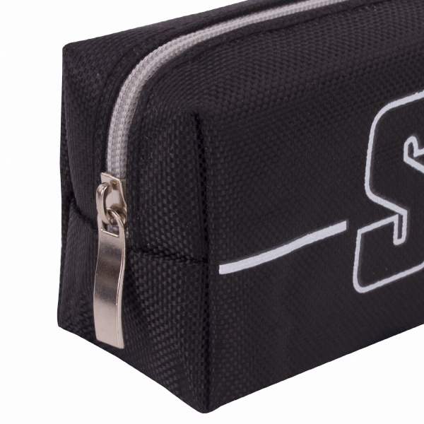 Пенал BRAUBERG, 1 отделение, полиэстер, "Sport", черный, 19х4х6 см, 270267 - Пеналы мягкие