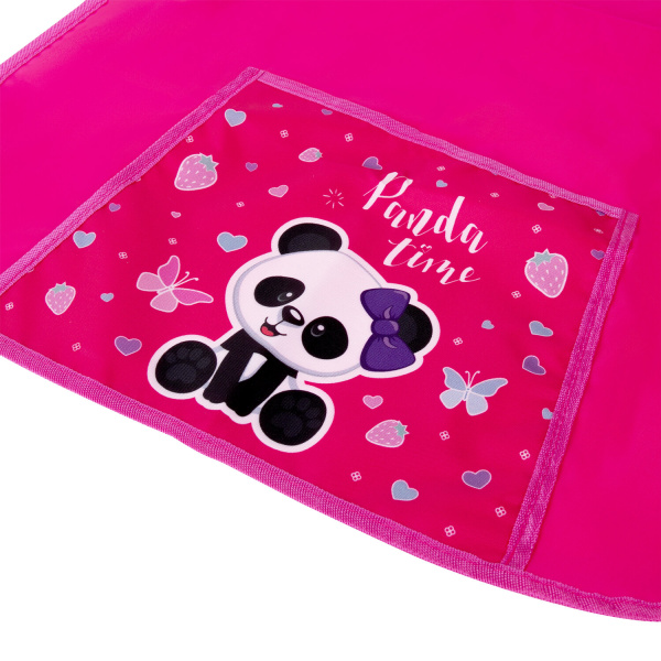 Фартук с нарукавниками для уроков труда ПИФАГОР, 1 карман, 44x55 см, "Panda Time", 271644 - Аксессуары для рисования