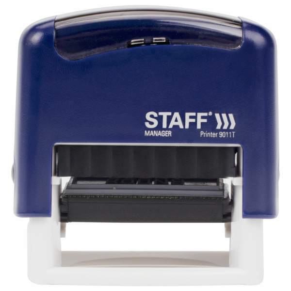 Штамп стандартный STAFF "КОПИЯ ВЕРНА", оттиск 38х14 мм, "Printer 9011T", 237420 - Штампы стандартных слов