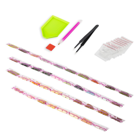 Картина стразами (алмазная мозаика) 40х50 см, ОСТРОВ СОКРОВИЩ "Мелодия заката", без подрамника, 662582 - Алмазная вышивка