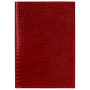 Обложка для автодокументов натуральная кожа ящерица, без тиснения, красная, BRAUBERG, 238191 - Обложки для автодокументов и бумажники водителя