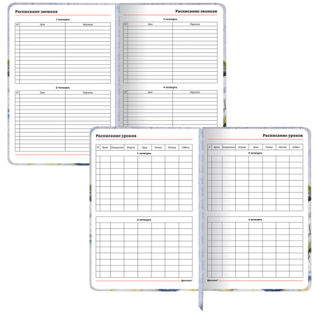 Ежедневник учителя специализированный А5 (215х145 мм) BRAUBERG, 144 л., кожзам, "Гармония", 112708 - Ежедневники с твердой обложкой