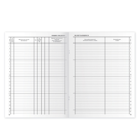 Классный журнал BRAUBERG 5-11 кл., универсальный, А4, 200х290 мм, твердая ламин. обложка, 125686 - Классные журналы