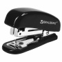 Степлер №10 МИНИ BRAUBERG "Classic", до 12 листов, с антистеплером, черный, 222544 - Степлеры настольные