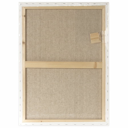 Холст на подрамнике BRAUBERG ART CLASSIC, 50х70см, грунт., 45%хлоп., 55%лен, среднее зерно, 190637 - Холсты