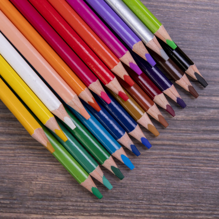 Карандаши цветные акварельные BRAUBERG PREMIUM AQUARELLE, 24 цвета, грифель мягкий 4 мм, 181673 - Карандаши цветные акварельные