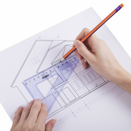 Треугольник пластиковый 30х13 см, ПИФАГОР, тонированный, прозрачный, 210617 - Треугольники