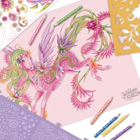 Серия Space: Раскраска для девочек - Наборы для рисования