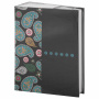 Фотоальбом BRAUBERG на 304 фотографии 10х15 см, твердая обложка, "Пейсли", черный с бирюзовым, 390674 - Фотоальбомы