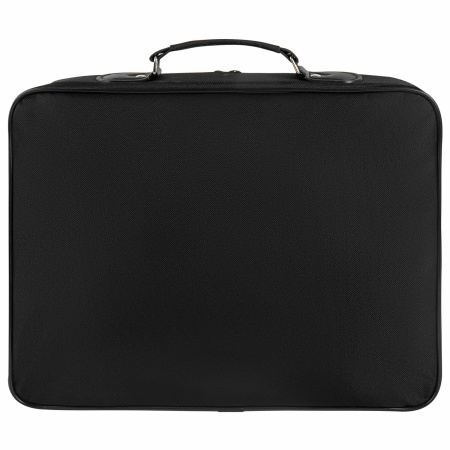 Сумка-портфель BRAUBERG с отделением для ноутбука 15,6", "Profi", откидная крышка, черная, 40х30х7 см, 240441 - Сумки деловые с отделением для ноутбука и планшета