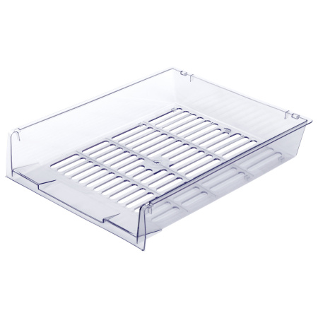 Лотки горизонтальные для бумаг, КОМПЛЕКТ 3 шт., 340х270х70 мм, прозрачный, BRAUBERG "Office", 237258 - Лотки горизонтальные (поддоны)