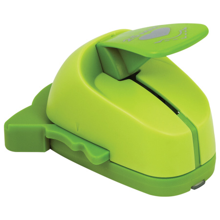 Дырокол фигурный угловой "Сердце", диаметр вырезной фигуры 25 мм, ОСТРОВ СОКРОВИЩ, 227175 - Дыроколы фигурные для творчества