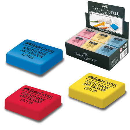 Ластик-клячка художественный FABER-CASTELL 40х35х10 мм, 1 шт, 127321