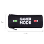 Пенал BRAUBERG, 3 отделения, нейлон, 21х7х7 см, "Gamer", 270841 - Пеналы мягкие
