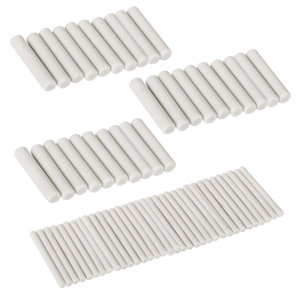 Ластик сменный для электрического ластика BRAUBERG, НАБОР 70 штук, размеры 5х25 мм/2,3х25 мм, 229611 - Расходные материалы для электрических ластиков