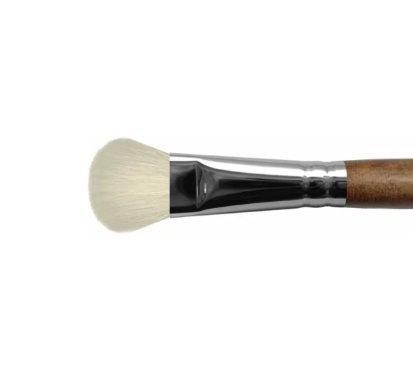 Кисть Roubloff белая коза овальная №18 серия 1G3N - Кисти художественные из натурального волоса