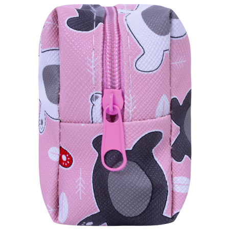 Пенал-косметичка ПИФАГОР, мягкий, "BEAR", прямоугольный, 20х7х4 см, 229266 - Пеналы мягкие