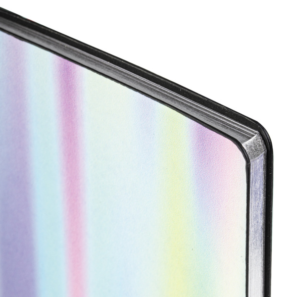 Блокнот А5 (143x210 мм), BRAUBERG VISTA "Gradient", под кожу, гибкий, срез фольга, 80 л., 112083 - Бизнес-блокноты и бизнес-тетради