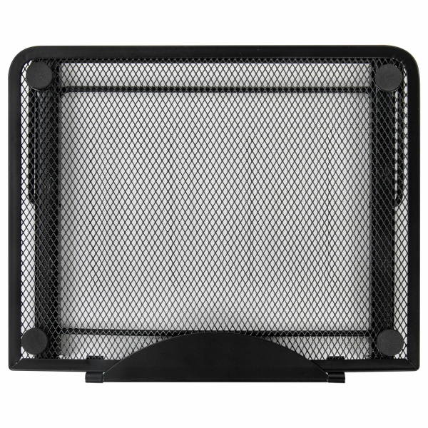 Подставка для книг, ноутбуков, планшетов, BRAUBERG "Germanium", 240х195х20 мм, черная, металл, 237987 - Подставки для книг