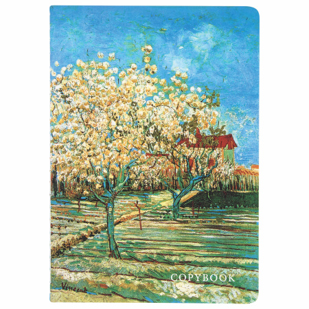 Тетради 40 л. в точку обложка SoftTouch, НАБОР 3 шт., бежевая бумага 70 г/м2, сшивка, А5 (147х210 мм), MASTERPIECE, BRAUBERG, 403802 - Тетради 40-48 листов