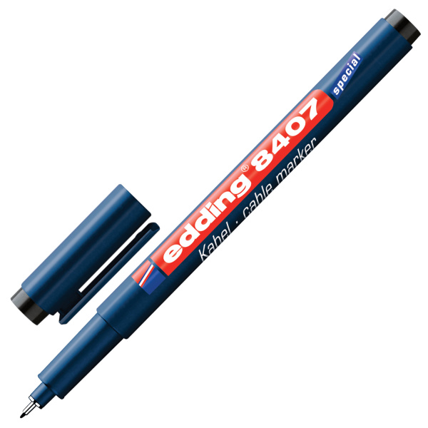 Маркеры для кабелей различных видов EDDING 8407 НАБОР 4 шт., АССОРТИ, 0,3 мм, E-8407/4S - Маркеры промышленные и прочие специальные