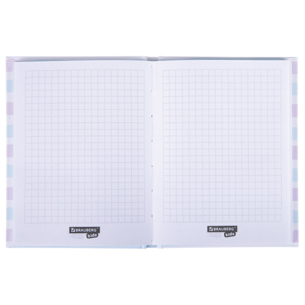 Блокнот МАЛЫЙ ФОРМАТ (110х147 мм), А6, 80 л., твёрдый, клетка, выборочный лак, BRAUBERG KIDS, "Queen", 114450 - Блокноты в книжном переплете