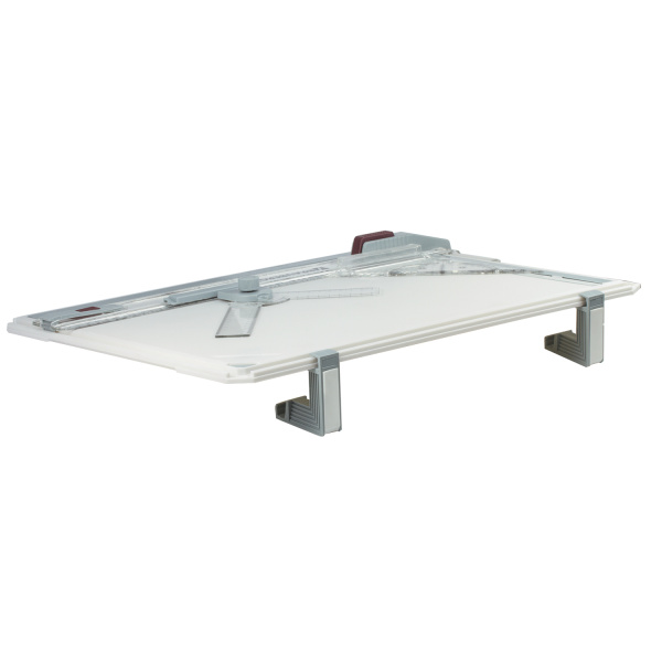 Доска чертежная А3, 505х370 мм, с рейсшиной, треугольником и чертежным узлом, BRAUBERG, 210536 - Доски для черчения и рейсшины