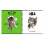 Тетрадь А5 96 л. ПЗБМ, гребень, клетка/линия, выборочный лак, перевёртыш, "Опа!" (5 видов), 028558 - Тетради более 60 листов