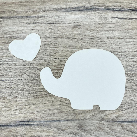 Заготовка для тиснения "Слоник" толщина 1,5 мм