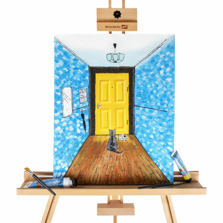 Краски масляные ВОДОРАЗБАВИМЫЕ художественные, 24 цвета по 18 мл в тубах, BRAUBERG ART PREMIERE, 192291 - Масляные краски художественные в наборах