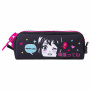 Пенал BRAUBERG с объемной "тракторной" молнией, 1 отделение, ткань, 22х8х6,5 см, "Anime girl", 271566 - Пеналы мягкие
