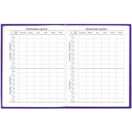 Дневник 1-11 класс 40 л., твердый, BRAUBERG, глянцевая ламинация, "Funny Food", 106620 - Дневники универсальные