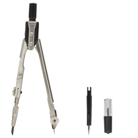 Готовальня 3 предмета, пластиковый пенал, GLOBUS, НЧ3-60-30 - Циркули и готовальни